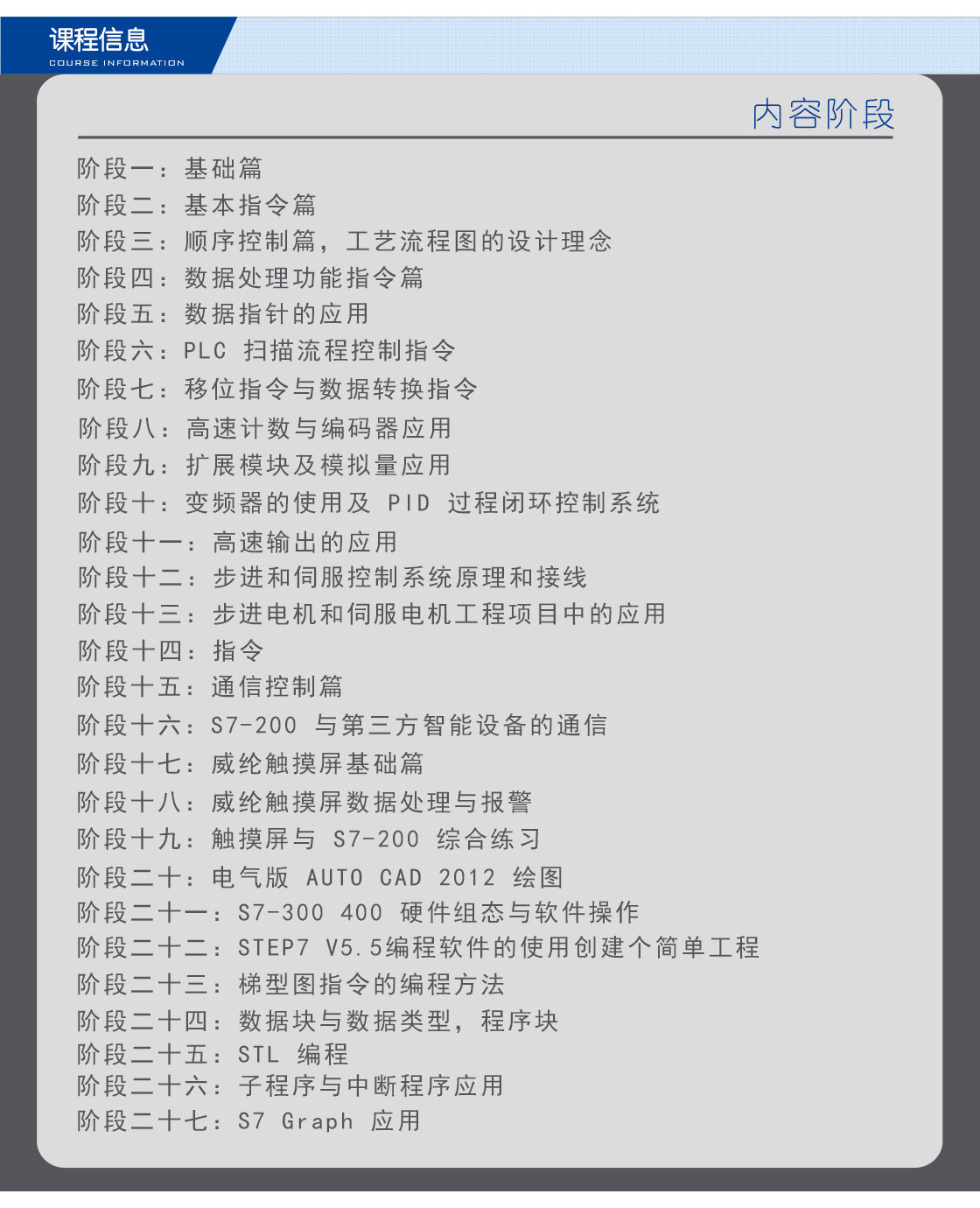 课程简介